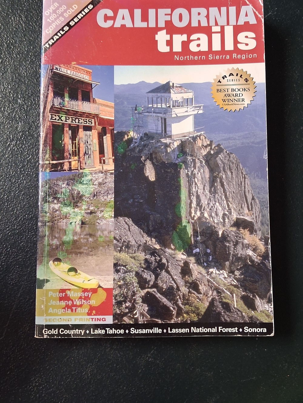 California Trails: Northern Sierra Region Travel Guide - Red Cover